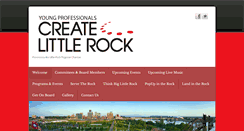 Desktop Screenshot of createlittlerock.com