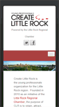 Mobile Screenshot of createlittlerock.com